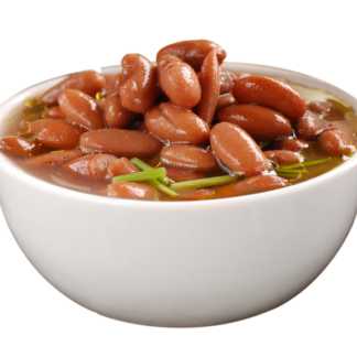 Porción de frijoles