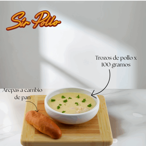 Crema de pollo