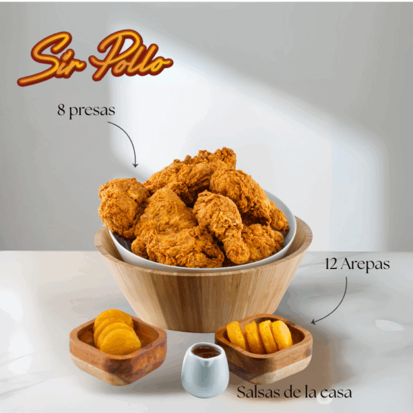 1 Pollo apanado