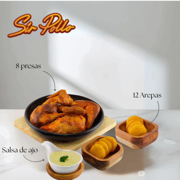 1 pollo asado