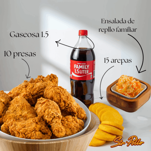 Sirpollo apanado agrandado